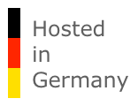 Logo Hosted in Germany